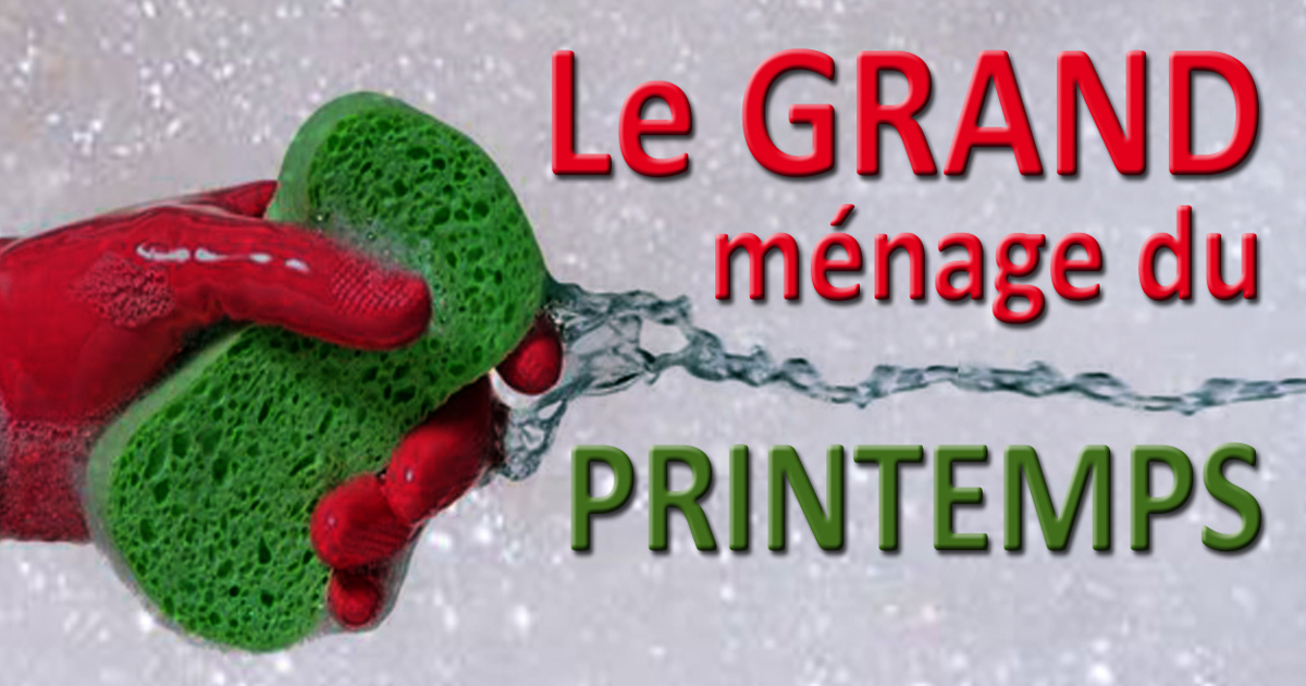 Ménage du printemps