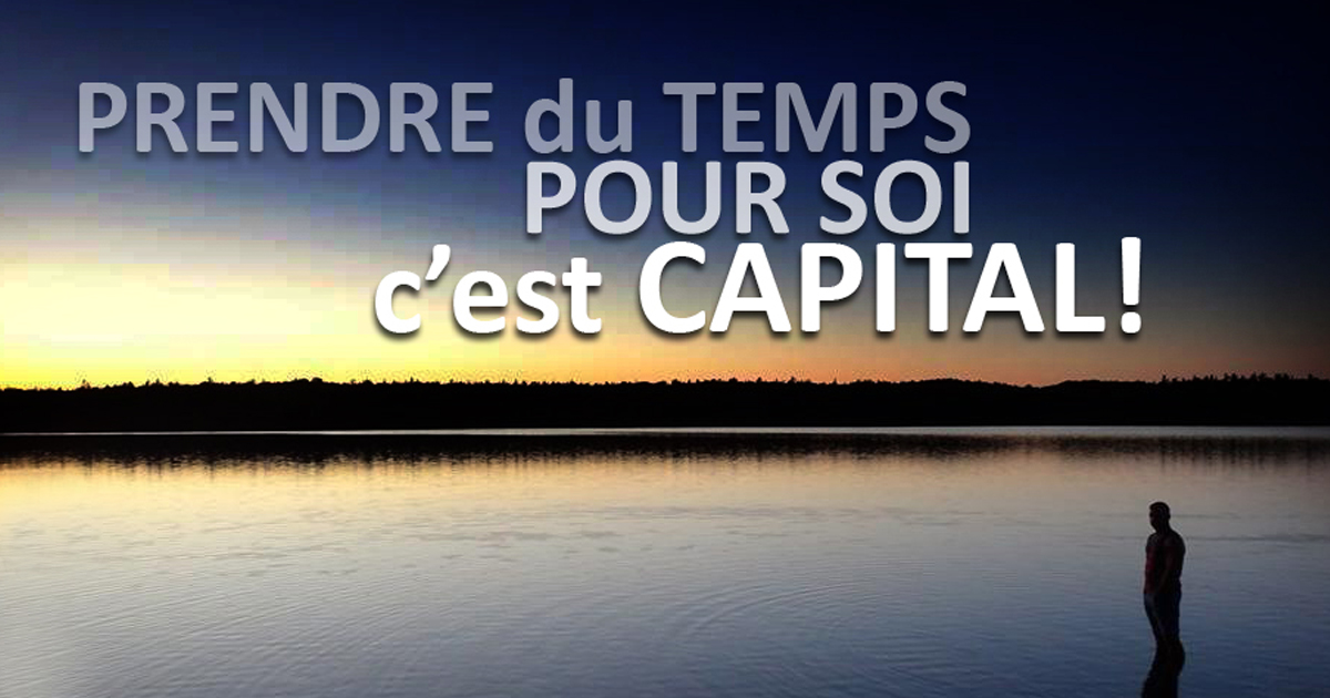 Prendre du temps pour soi